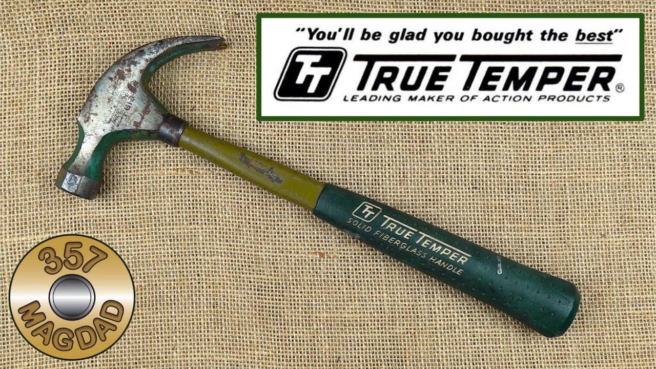 True Temper FG13 Fiberglass Handle Hammer Restoration