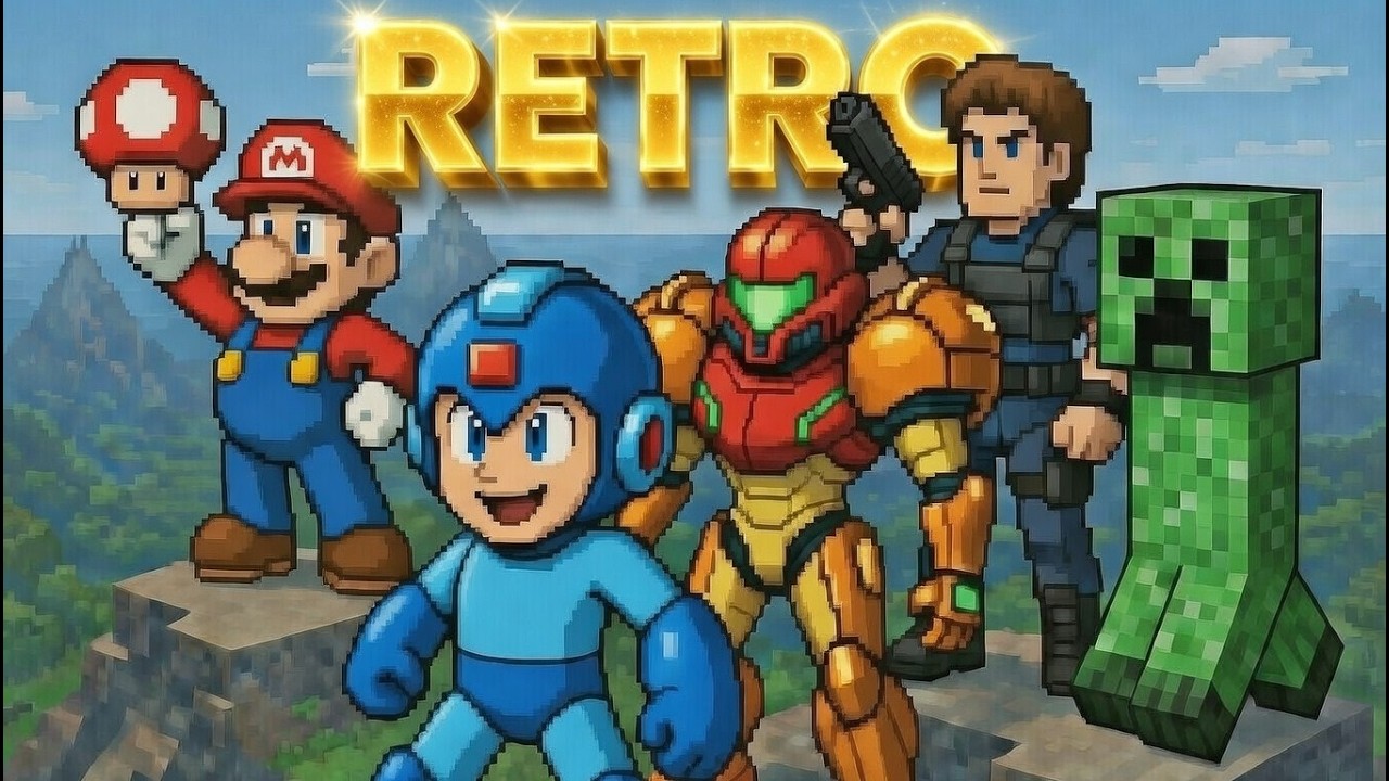 RETRO - Como os Jogos Antigos Moldaram Minha Infância.
