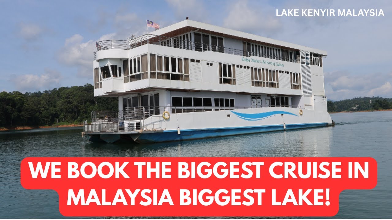 WE BOOK THE WHOLE CRUISE SHIP IN THE BIGGEST LAKE IN MALAYSIA! SUMMER CRUISE LAKE KENYIR!