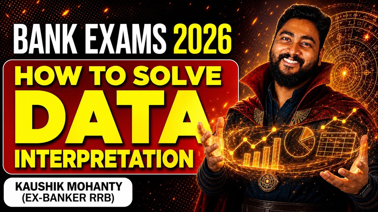 ✅ Be a PRO in Data Interpretation with Kaushik Sir's Approach || Bank Exams 2026 || Career Definer |