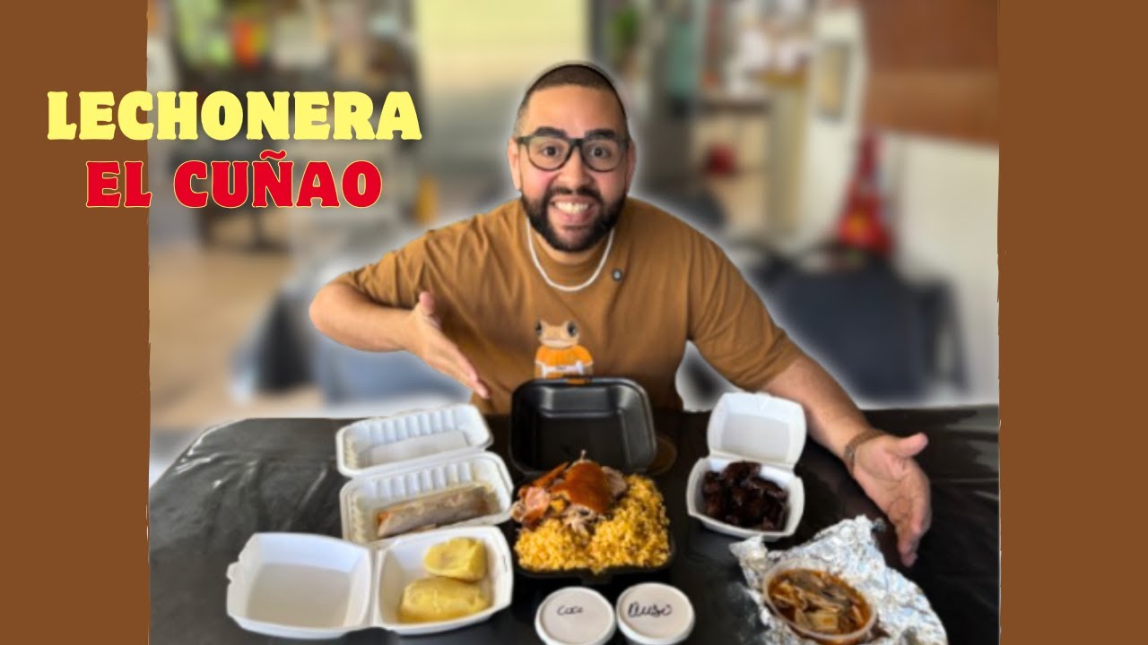 Visite una  Lechonera que me recomendaron en el pueblo de Cayey. Puerto Rico