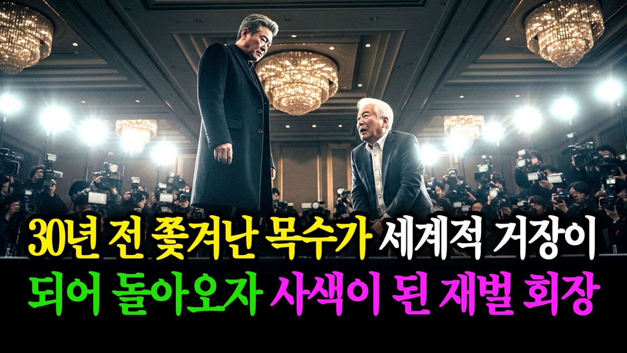 아내를 보험 사기범 만든 회장, 30년 만에 거장이 된 남편의 압도적 복수
