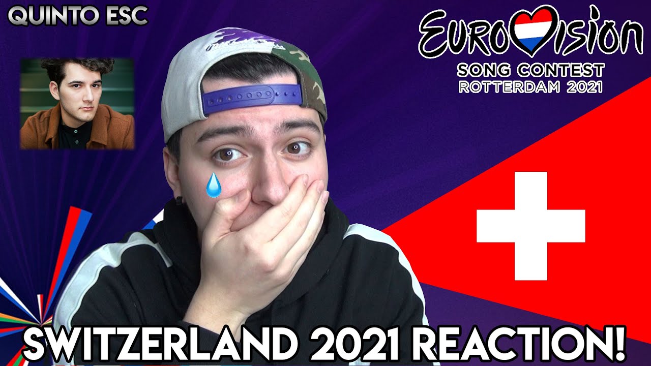 Gjon's Tears - Tout l'Univers Reaction - Eurovision 2021(Switzerland) - Quinto ESC