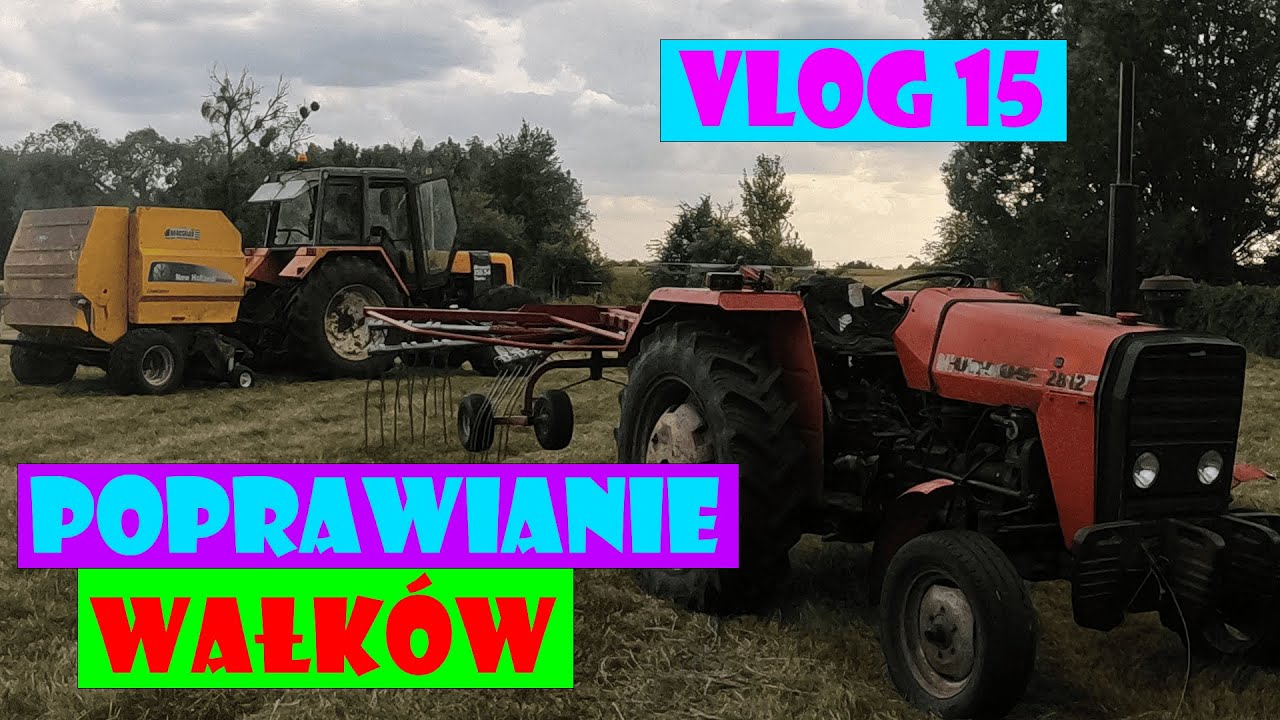 poprawianie wałków na polu 