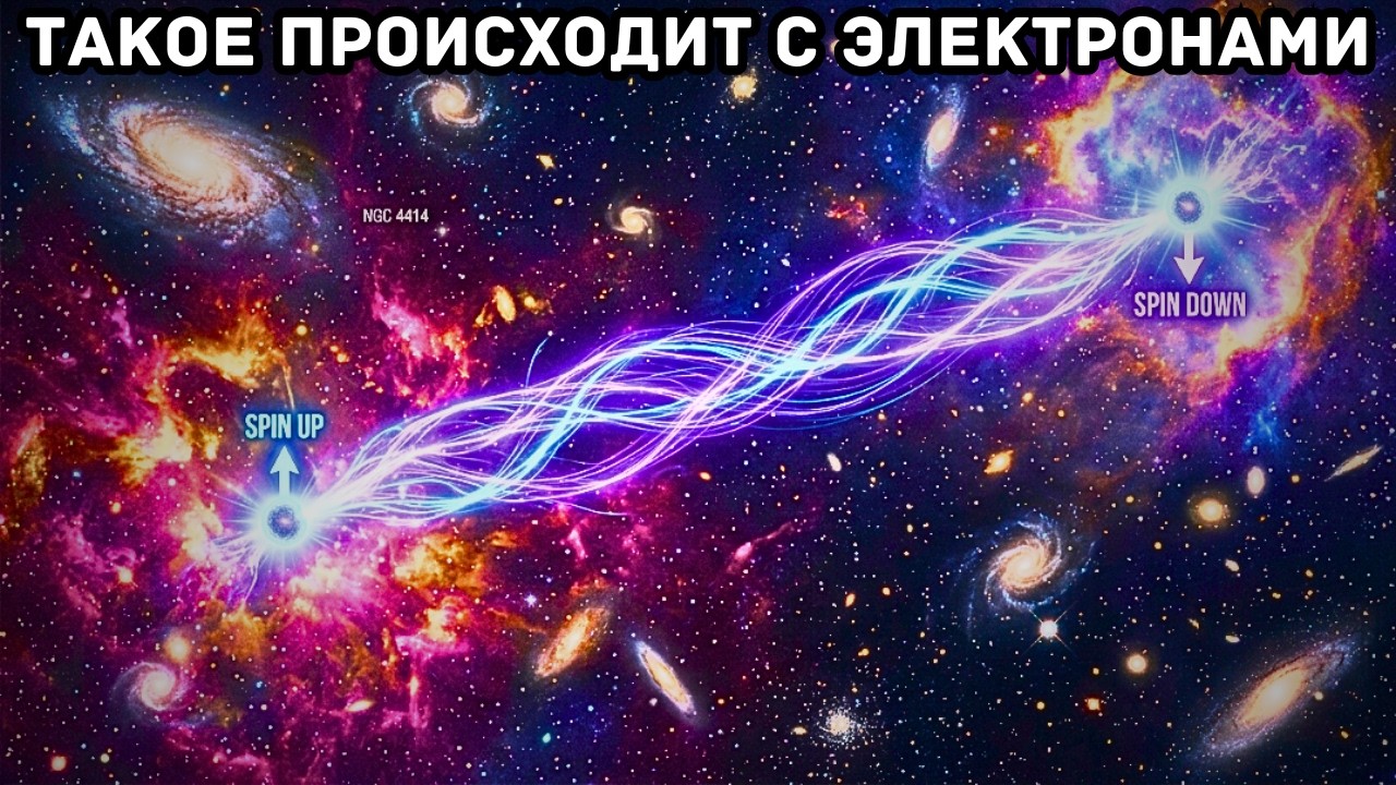Что заставляет электрон выбирать направление своего квантового спина?