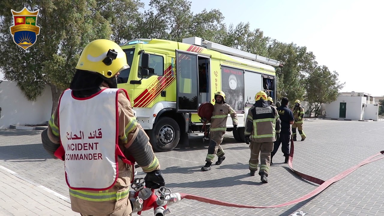 Al Wahda Private School's Mock Fire Drill