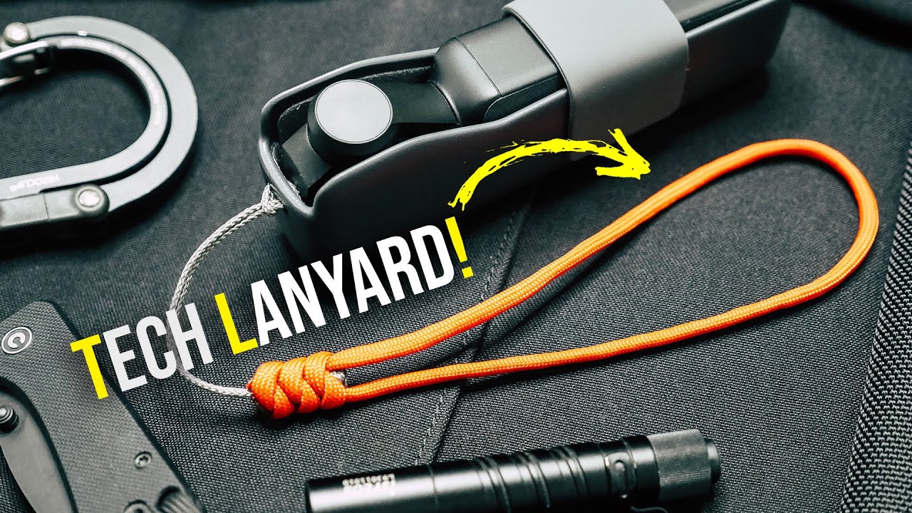 Keep It SAFE! | DIY Paracord Tech Lanyards