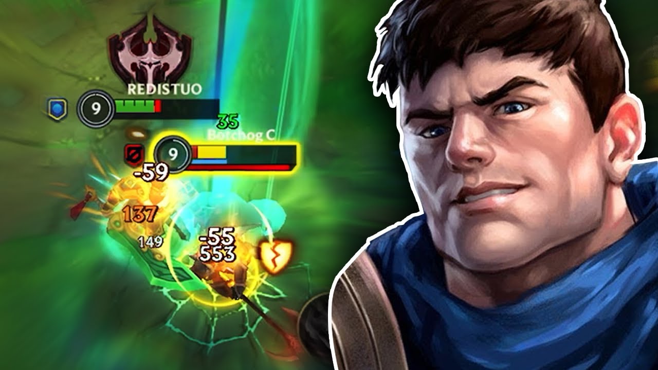 This Darius is Trying to Counter My Garen in Baron Lane!