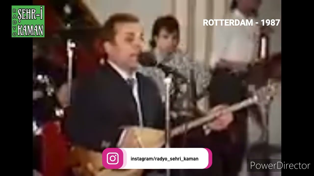 Neşet Ertaş - SALLAN BOYUNA BAKAYIM (1987-Rotterdam)