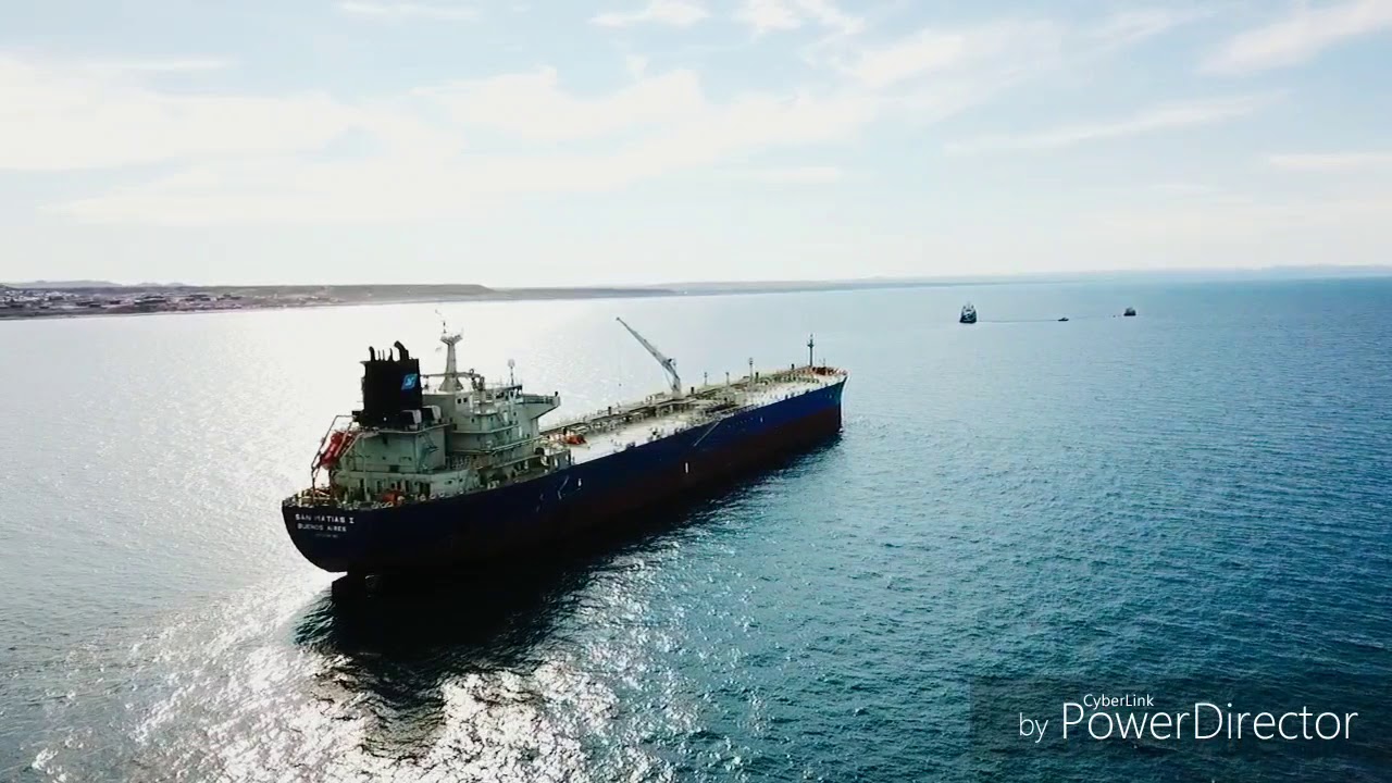 Barco petrolero - Caleta Olivia
