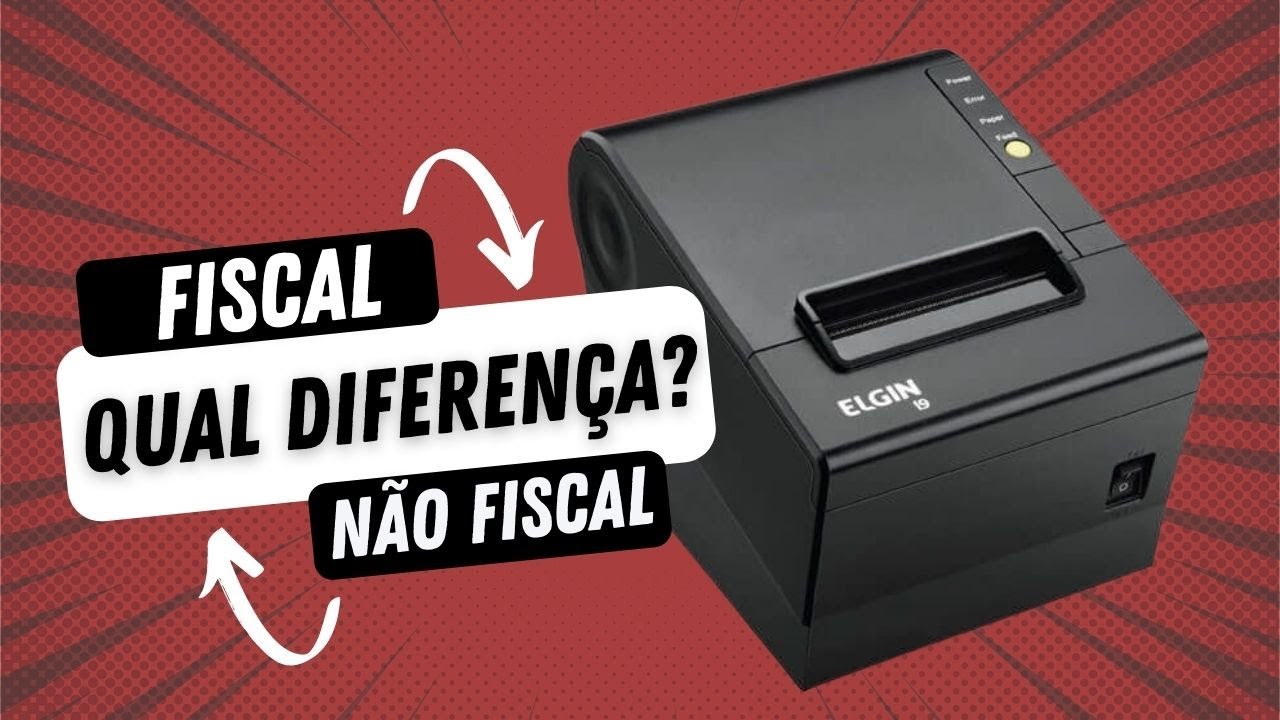 Voc&ecirc; sabe qual a diferen&ccedil;a da Impressora Fiscal X N&atilde;o fiscal
