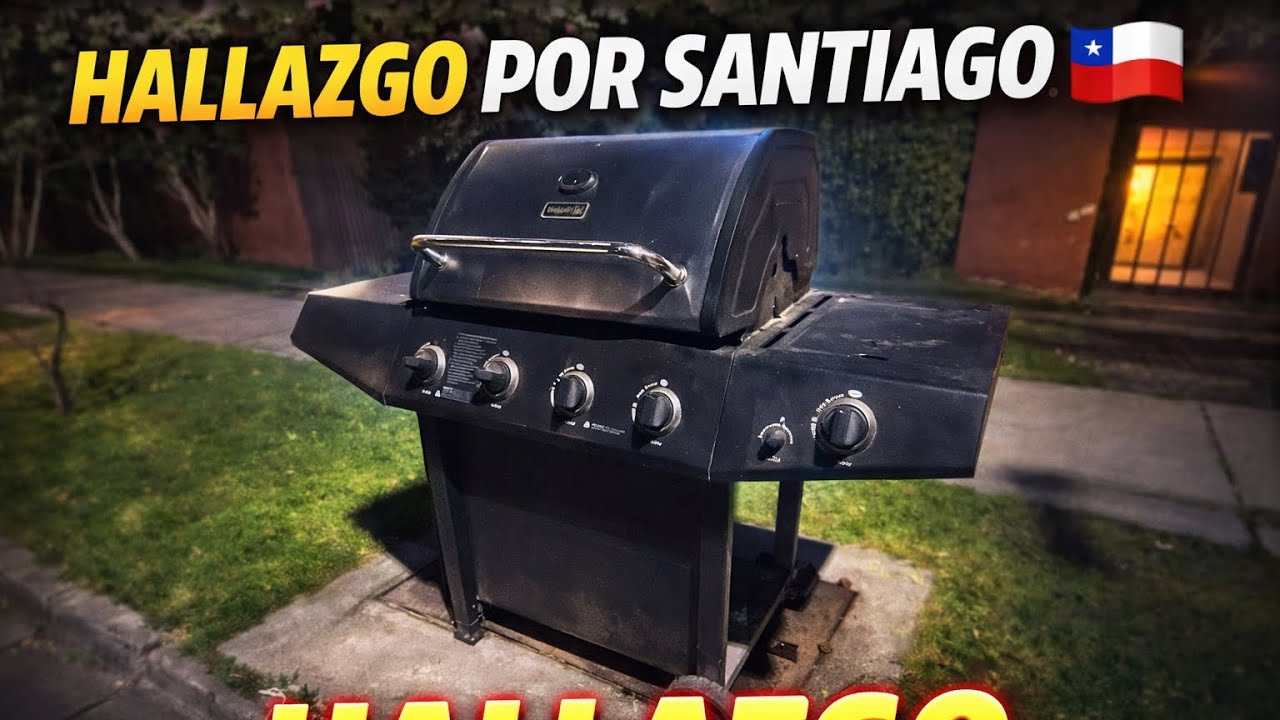 Hallazgo por Stgo 🇨🇱 👉🏼quien bota una parrilla 😱😱