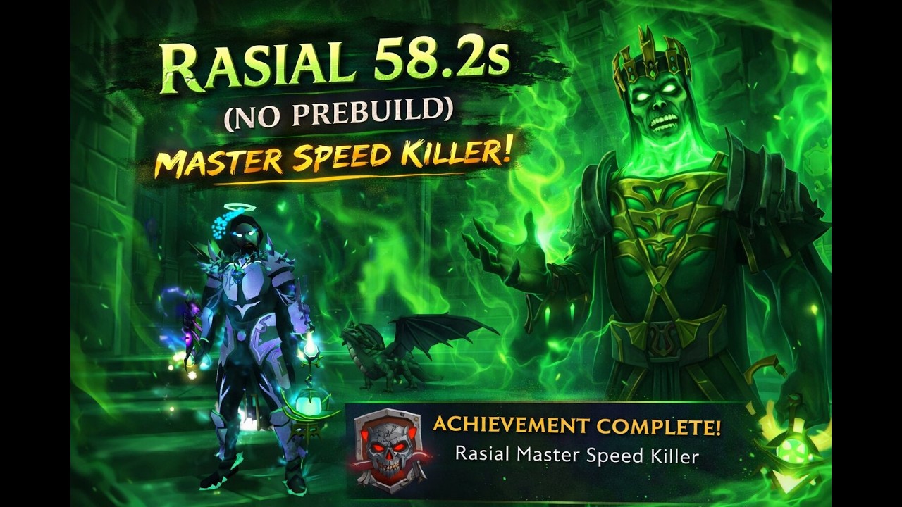 Rasial 58.2s - Master Speed Killer (No Prebuild)