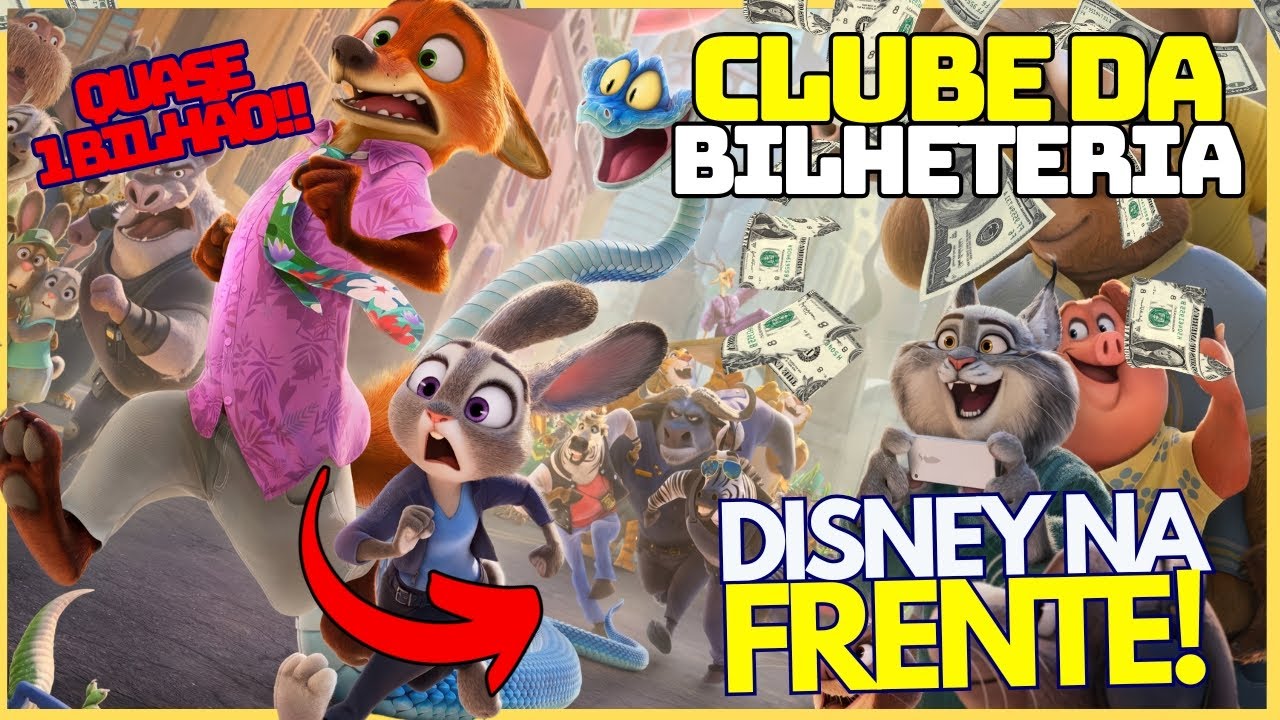 ZOOTOPIA 2 QUASE NO BILHÃO! FNAF 2 ABRE BEM! Clube da Bilheteria