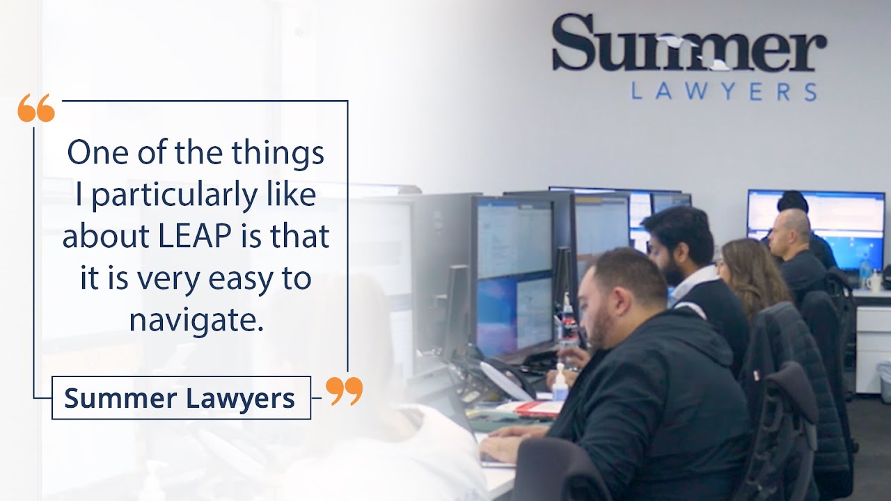 LEAP Client Story - Summer Lawyers