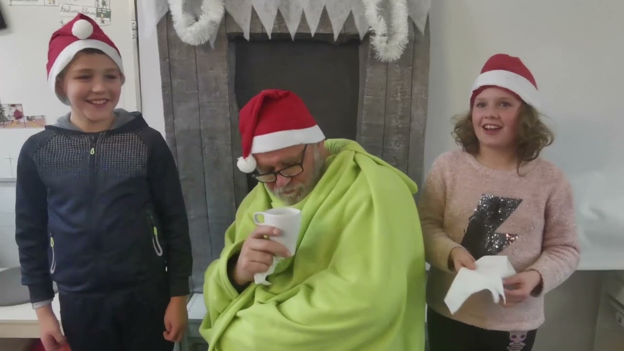 Le père Noël est malade (Mme Mathieu et Mme Swerts)