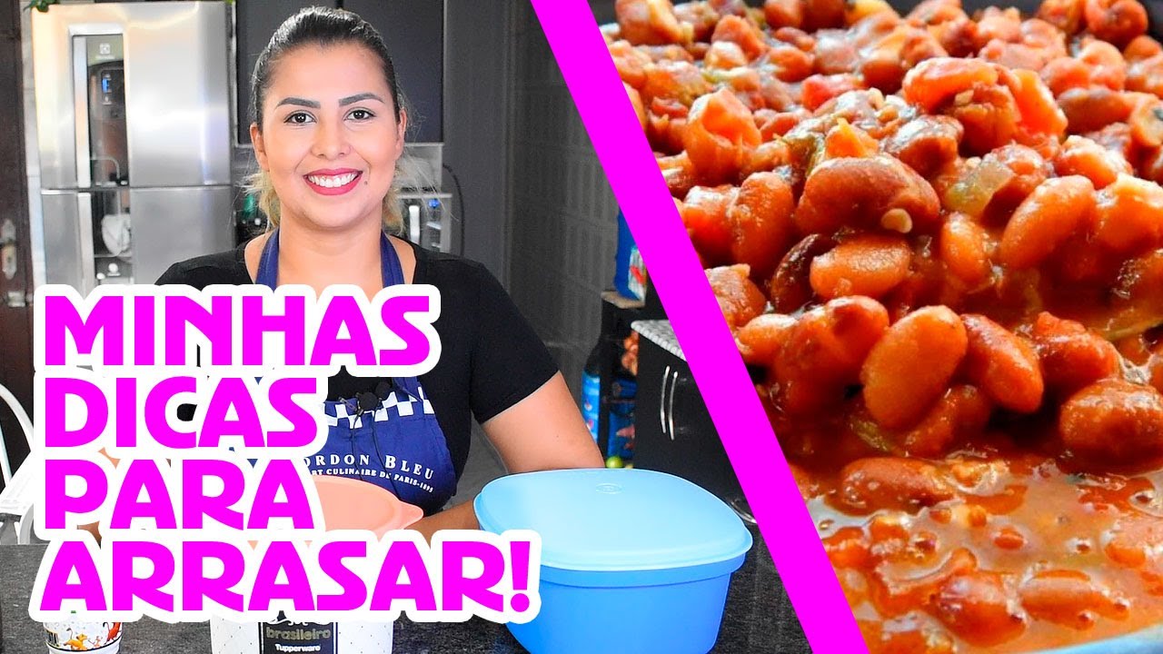 Super Dica Como cozinhar feijão mais rápido e fácil - Dica de tempero | Dany Tupper
