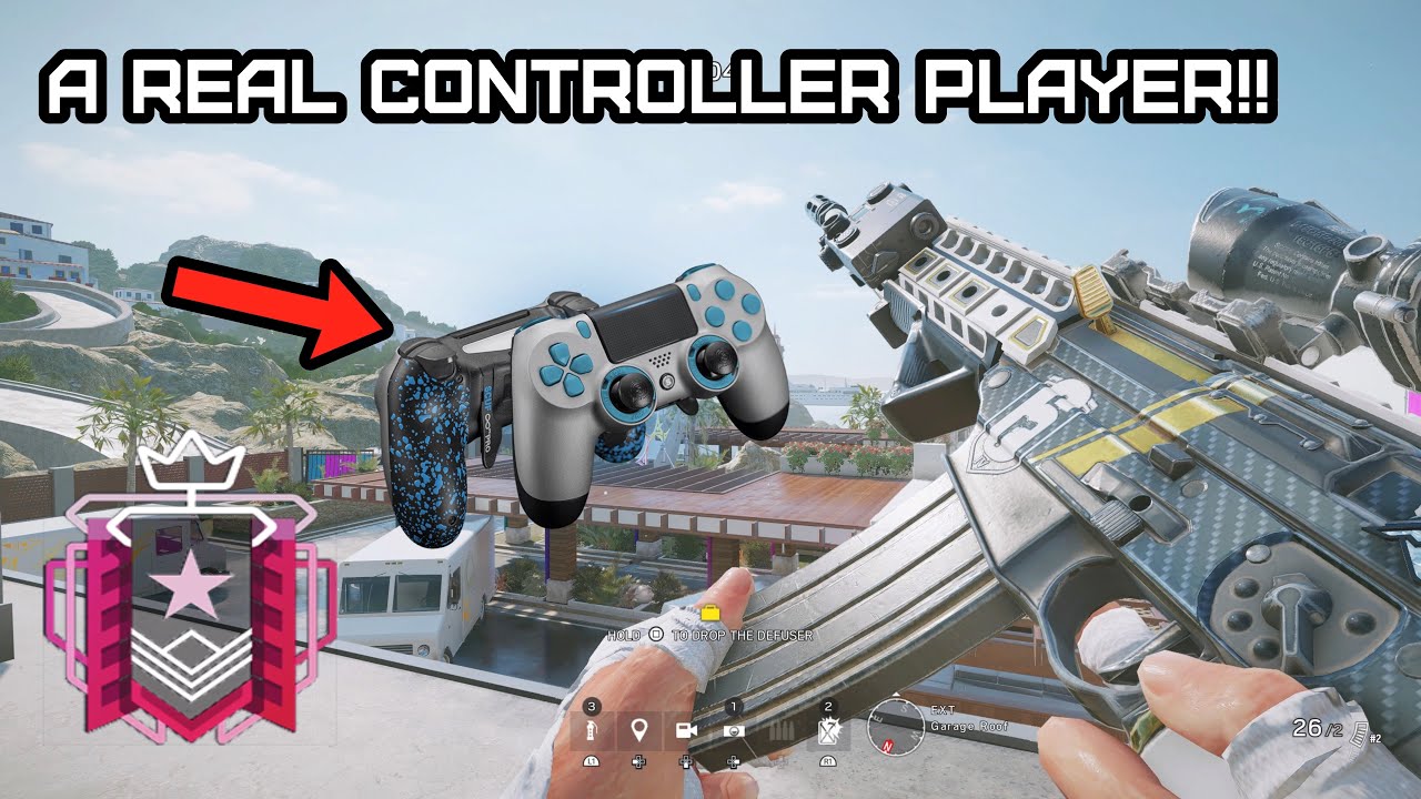 THIS IS A SCUF CONTROLLER CHAMPION!! : Ranked Clips (Rainbow Six Siege) [PS4 Champion Gameplay]