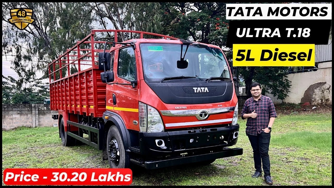 2022 Tata Motors Ultra T.18 BS6 Truck Detailed Walk-around Video in Hindi||Ex-Showroom Price - 30.20