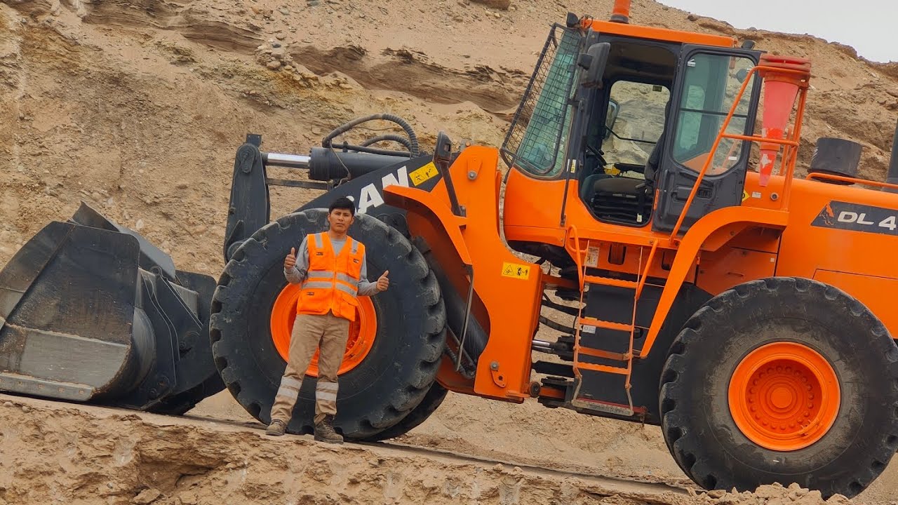Como operar CARGADOR FRONTAL DOOSAN