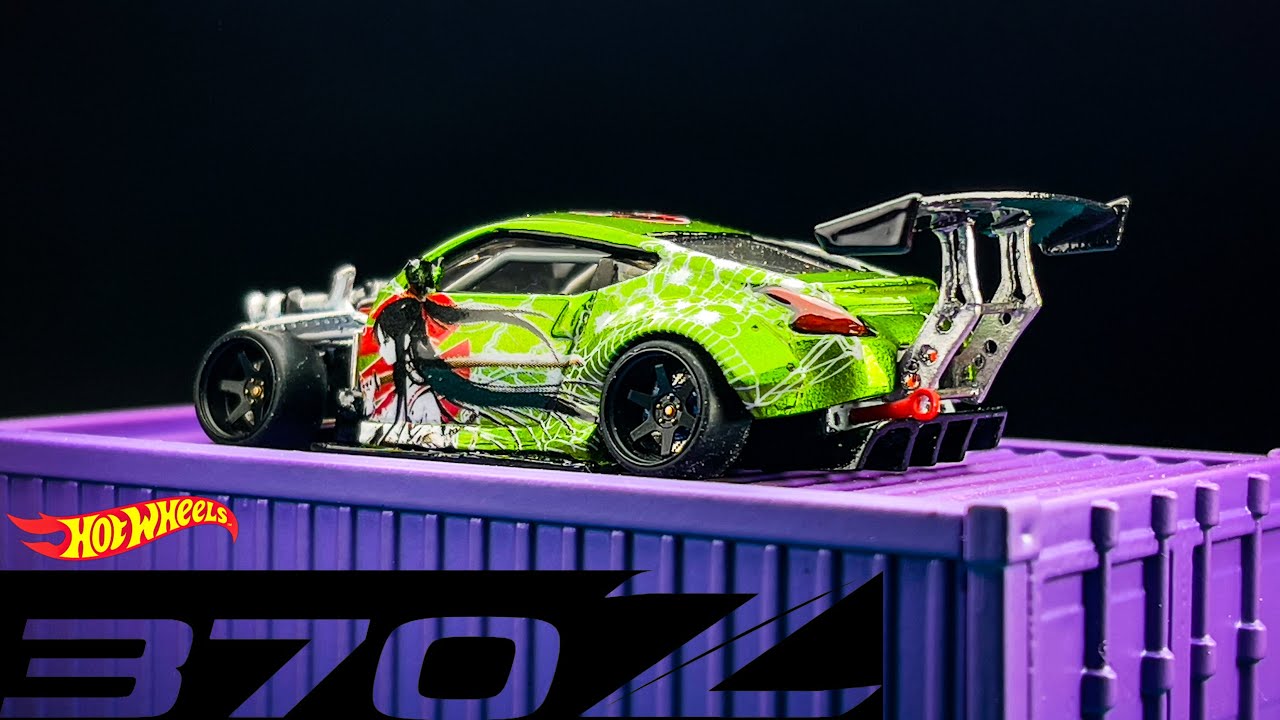 Nissan Fairlady 370Z Twin Turbo V8 engine Hot Wheels Custom