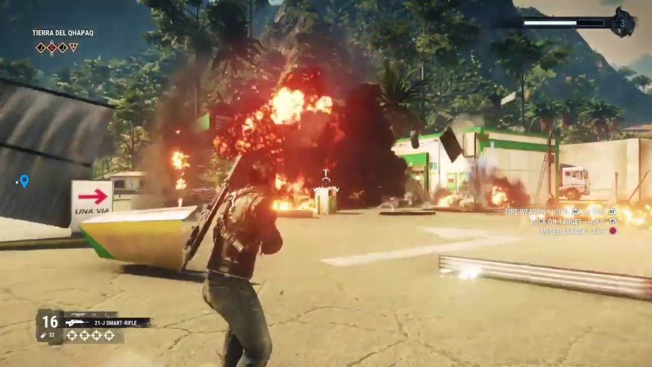 Just Cause 3 v Just Cause 4 Gas Station Explosion
