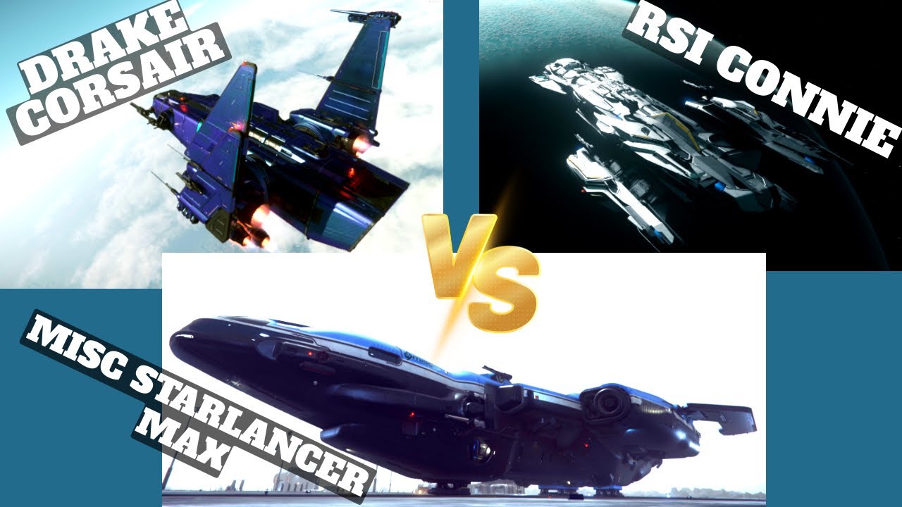 Лучший многопилотный корабль-одиночка: Starlancer Max, Corsair или Connie?