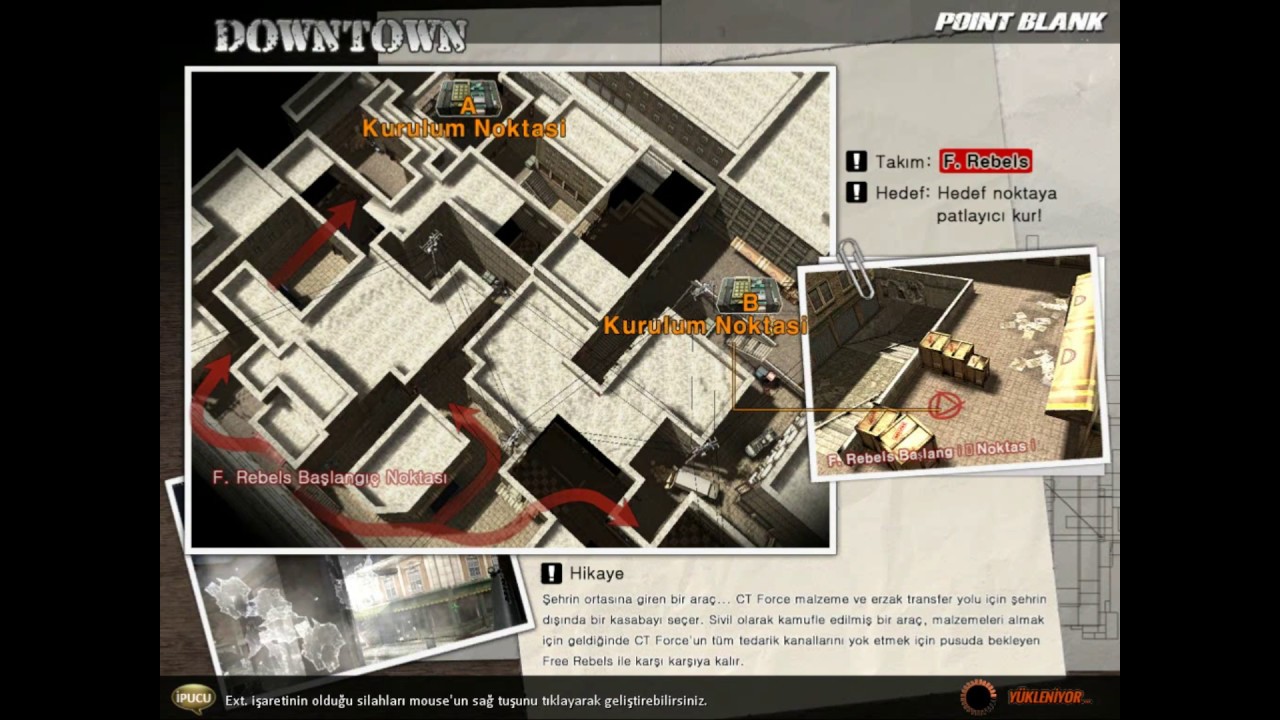 Point Blank  P90 GOLD İLE DownTown - Blow City OYNADIK #AimON