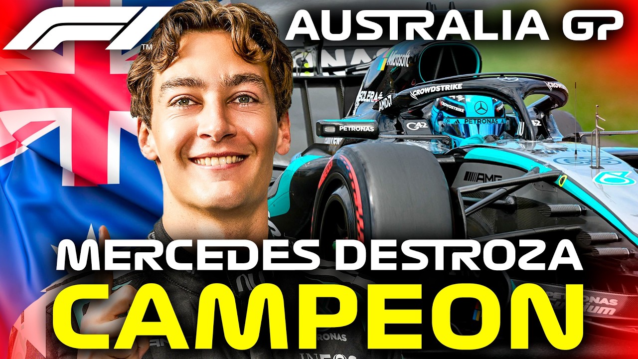 🚨 RUSSELL GANA EN AUSTRALIA Y MERCEDES HUMILLA A FERRARI | ALONSO KO EN F1 2026 🚨