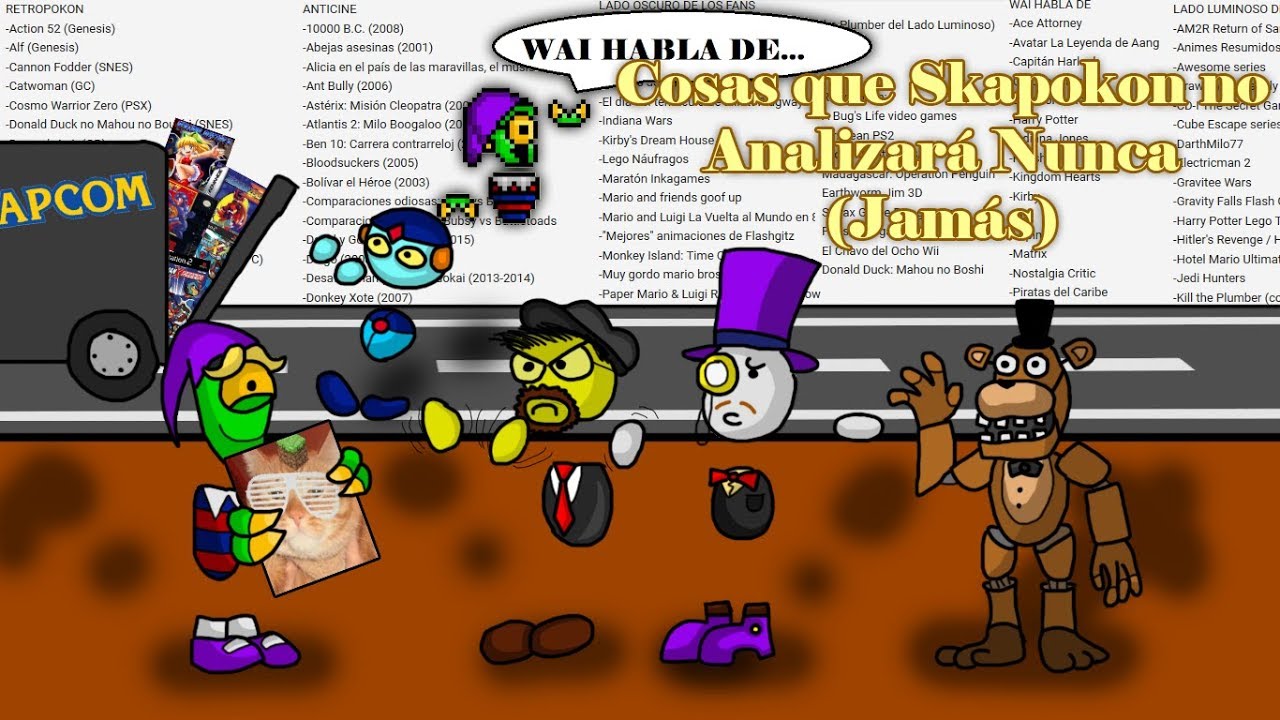 Wai Habla de Cosas que Skapokon NO Analizará Nunca (Jamás)