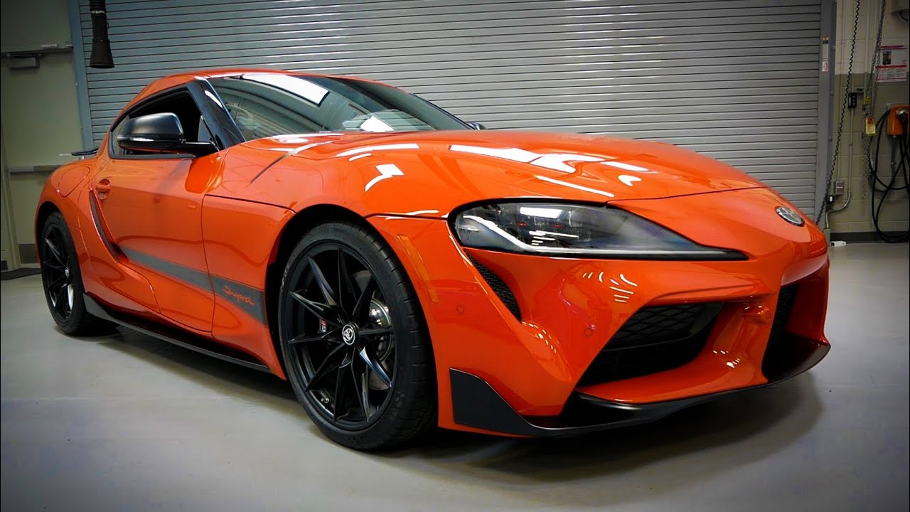 Toyota Finally Made an Orange Supra! 2024 GR Supra 45th Anniversary Edition