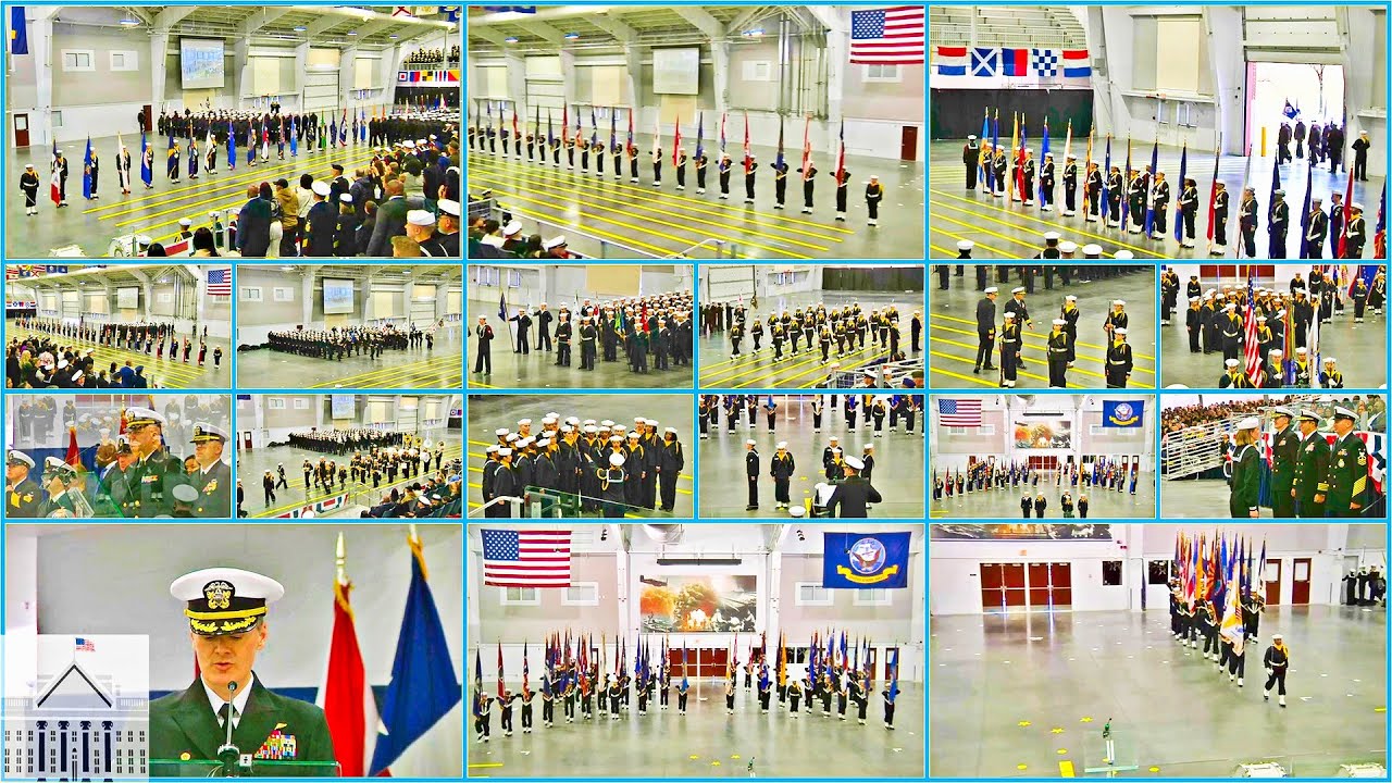 U.S. Navy Recruit Training Command Graduation on March 14, 2024.