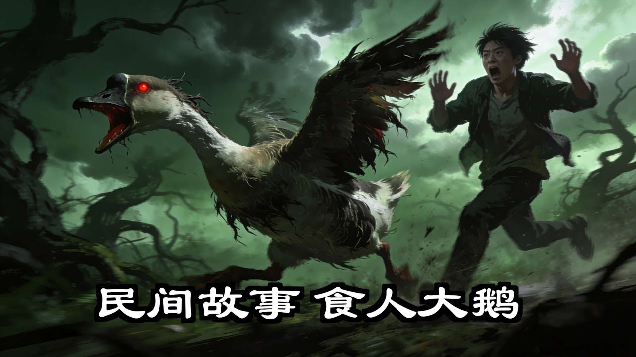 民间故事：吃人大鹅#民間故事 #奇聞異事 #動漫