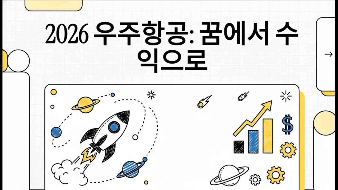 2026 우주항공 꿈에서 수익으로