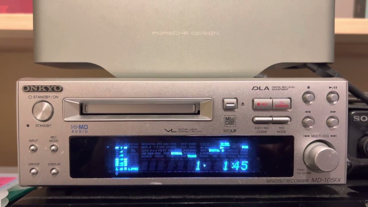 Onkyo MD-105FX Hi-MD Deck