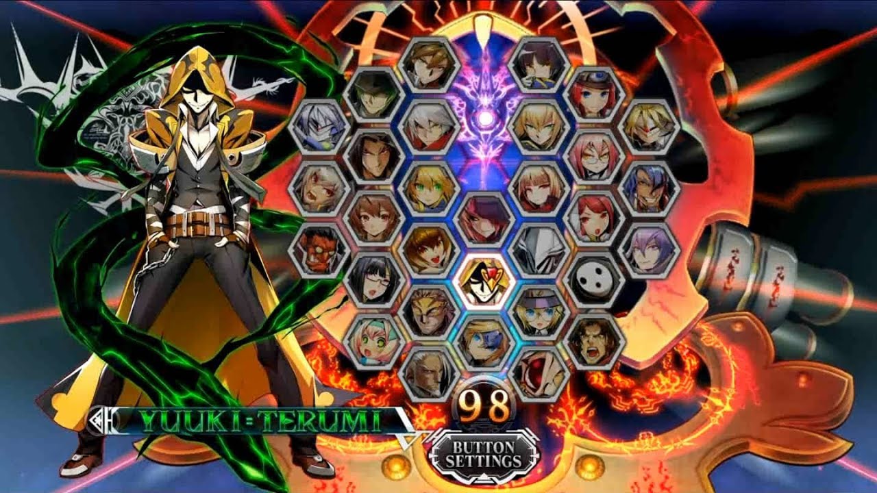 [BLAZBLUE CENTRALFICTION][BBCF2]YUUKI TERUMI combo collections