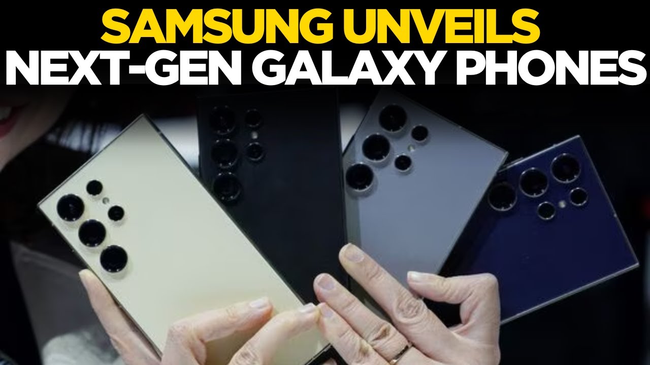 LIVE: Samsung unveils next-gen Galaxy smartphones, boosting AI technology push | Tech News