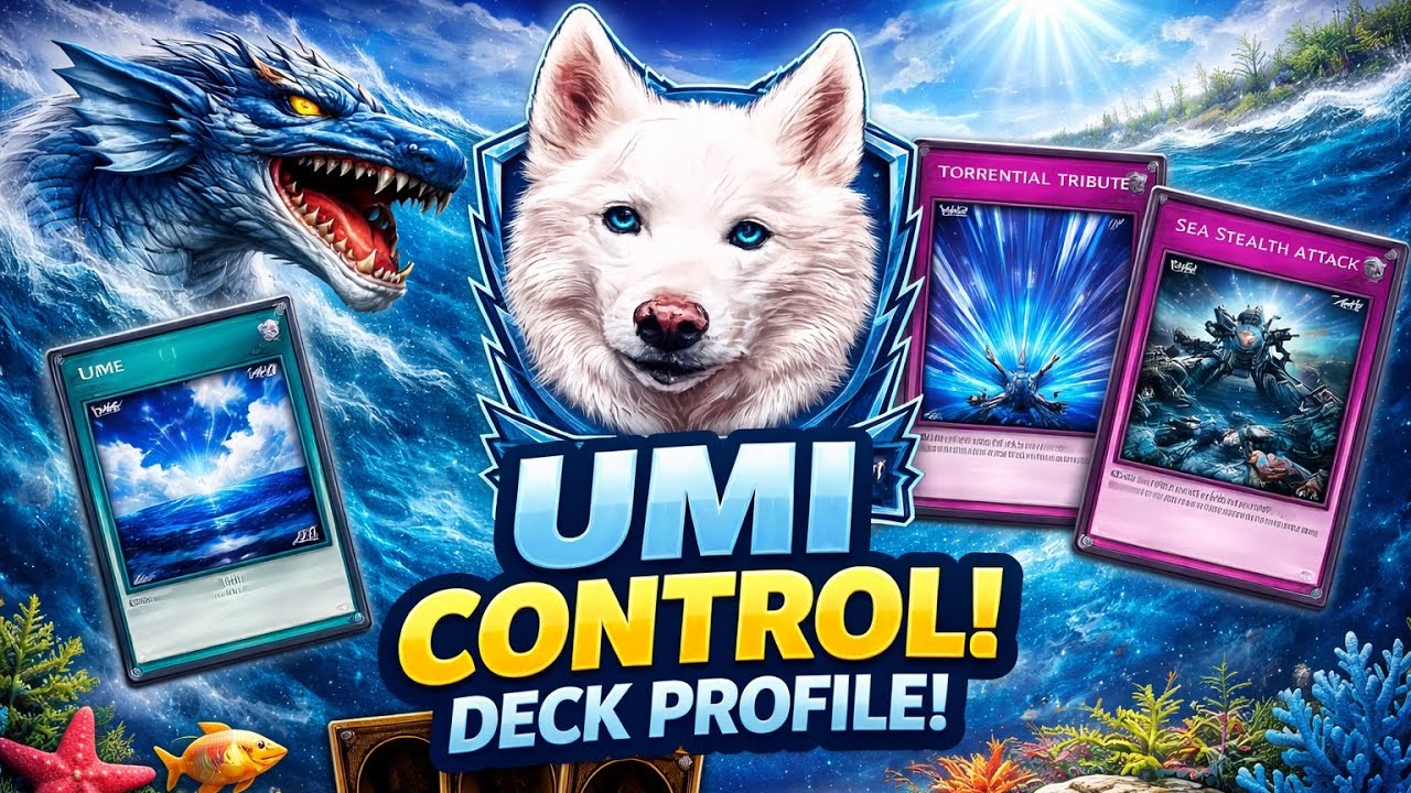 Umi Control Deck Profile in 2026! 4th place Yugioh!