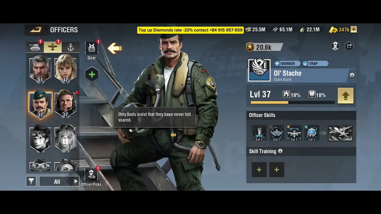 WP396: S105 - 777M - Vip21 - Coll31Max Tank+Arty - 90%Def