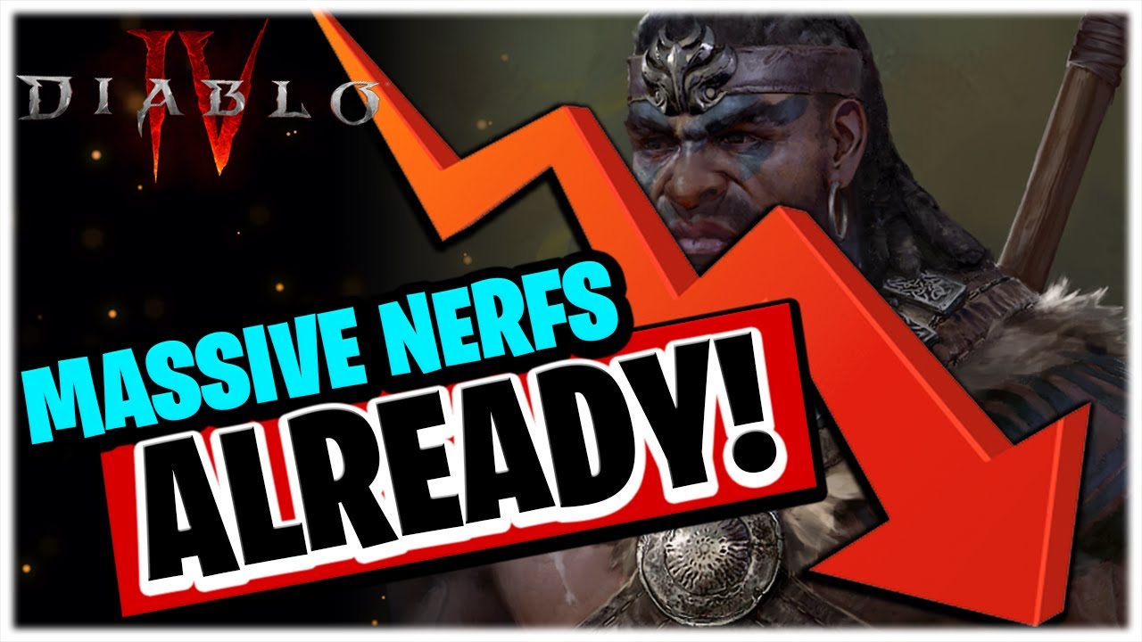 Blizz just CHANGED THE META with huge Diablo 4 BALANCE CHANGES ALREADY!