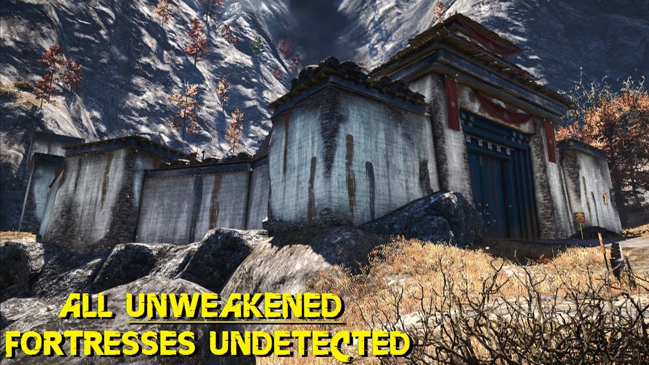 Far Cry 4 - ALL UNWEAKENED fortresses undetected killer stealth conquests