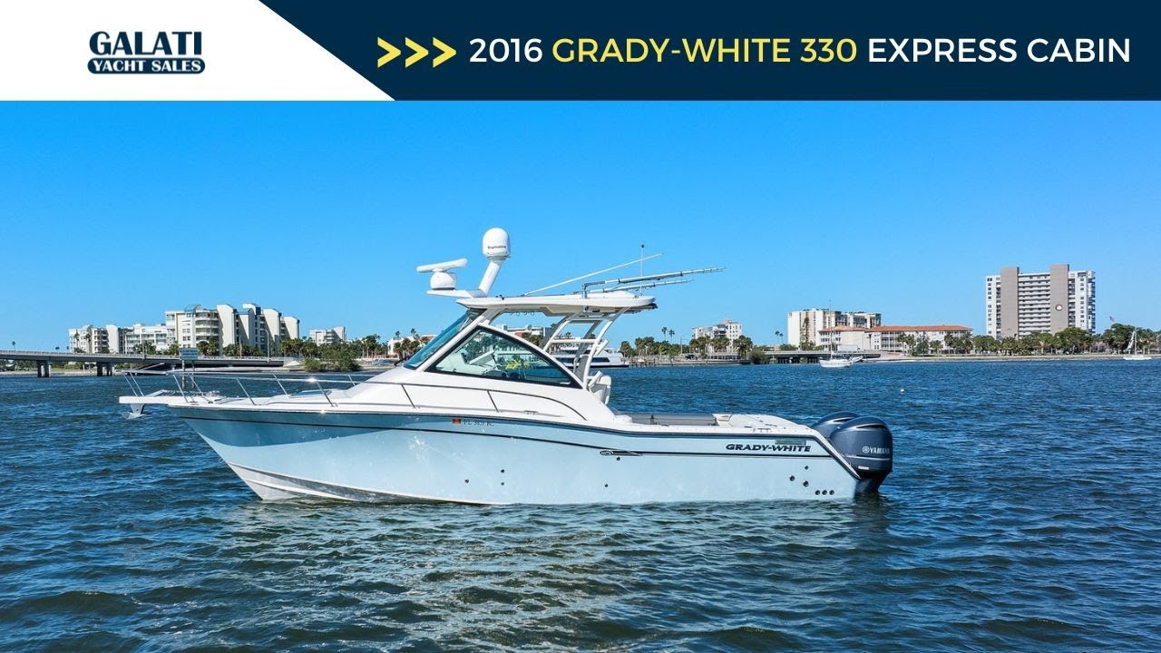 2016 Grady-White 330 Express Cabin Yacht For Sale