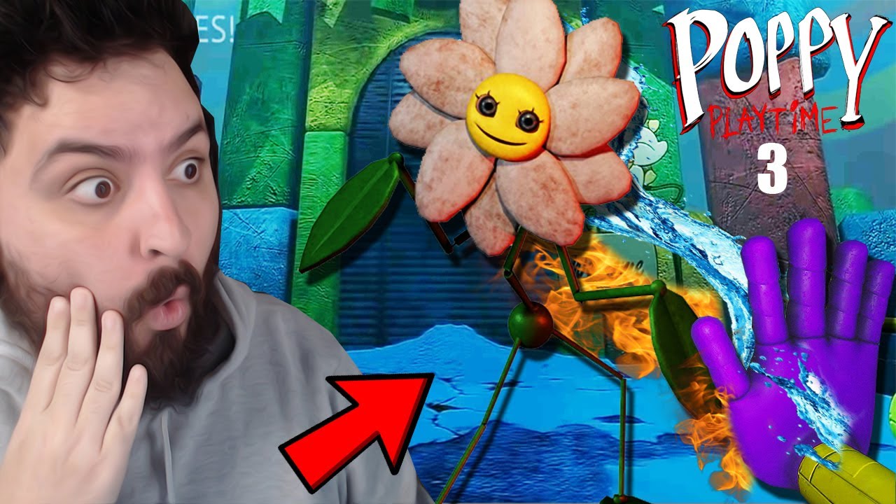 DESCUBRO COMO VAI SER A MÃO ROXA EM POPPY PLAYTIME 3?! TERÁ PODERES INCRÍVEIS CONTRA DAISY !!