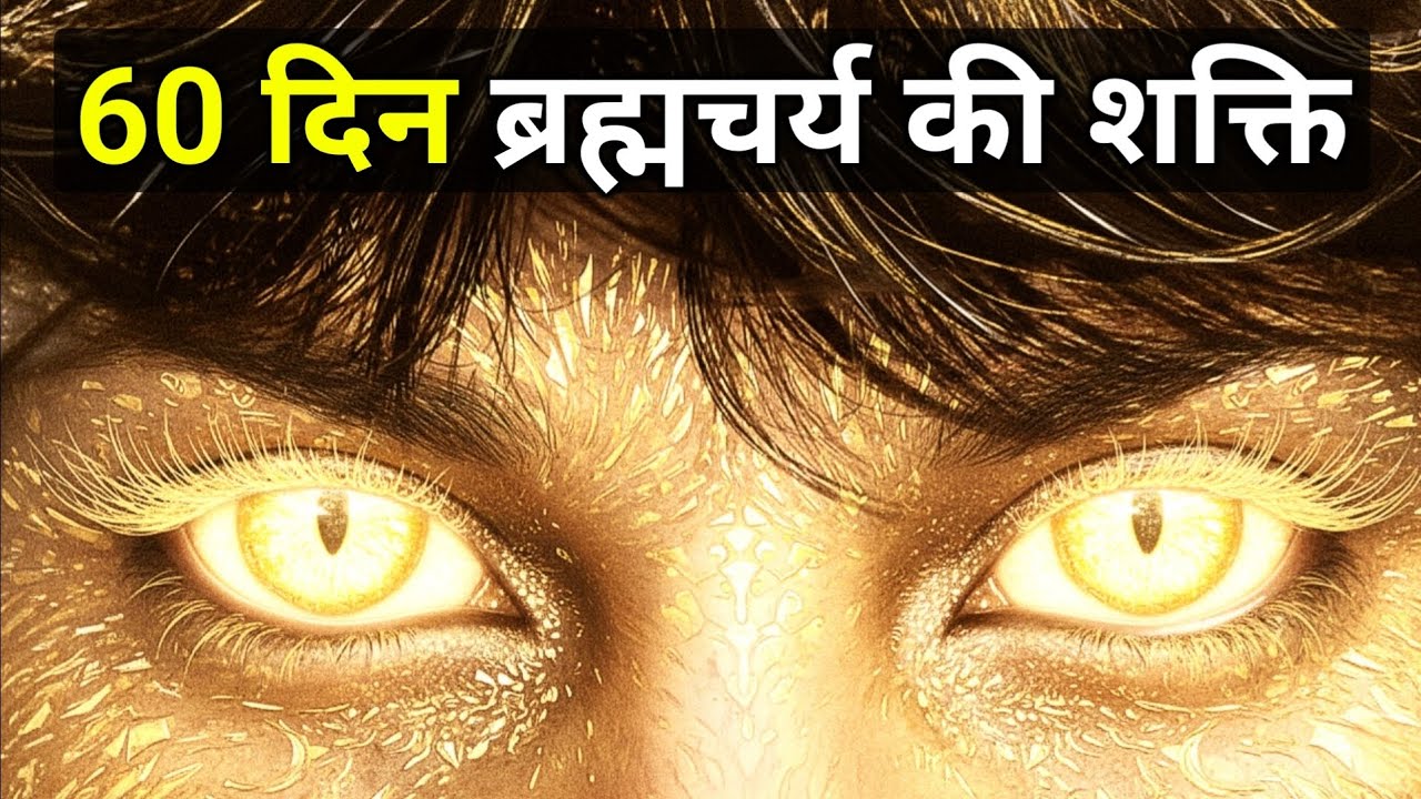 Power of 60 Days Brahmacharya: From Invisible to Magnetic 🔥