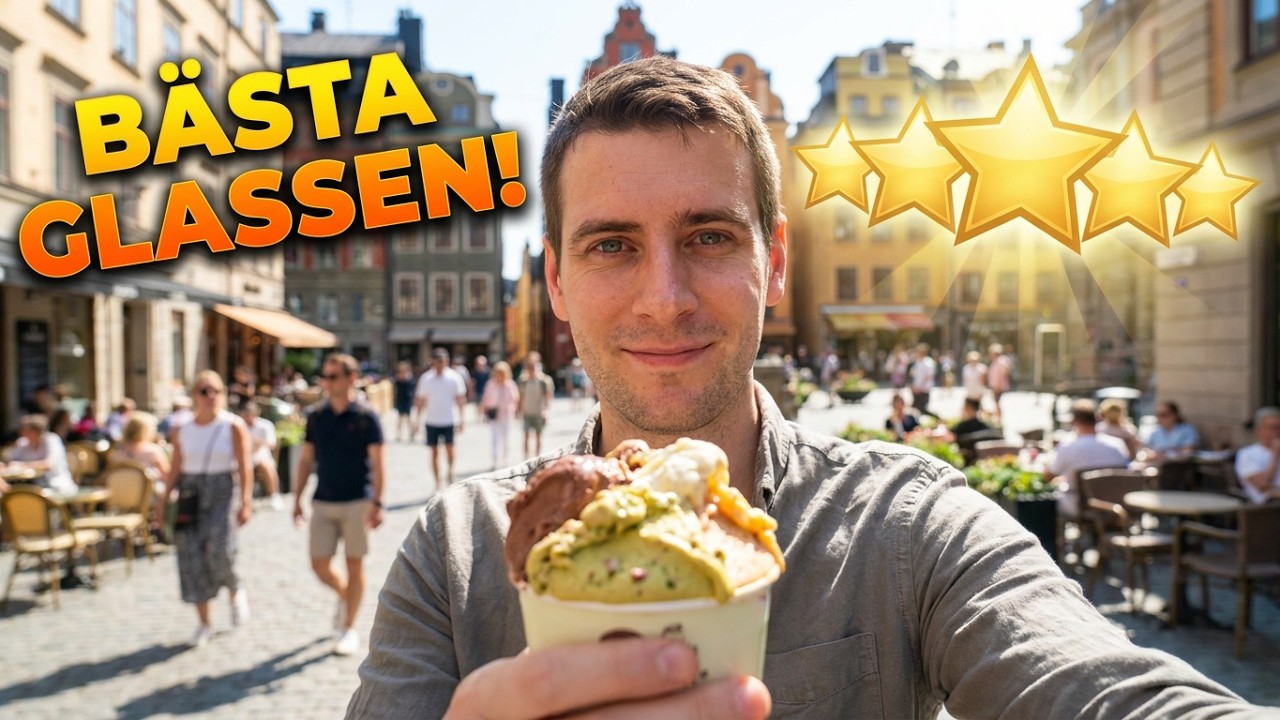 Stockholms BÄSTA glass?! Jag testar 3 hypade ställen 🍦