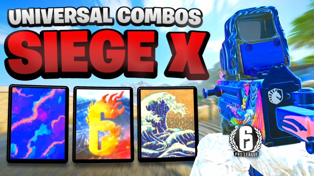 *ЛУЧШИЕ* СЕЗОННЫЕ + УНИВЕРСАЛЬНЫЕ КОМБО - R6 SIEGE MARKETPLACE 2!