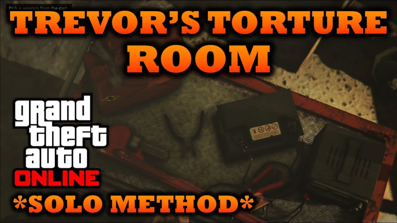 GTA 5 Online - *SOLO* How to Get Inside Trevor's Torture Room