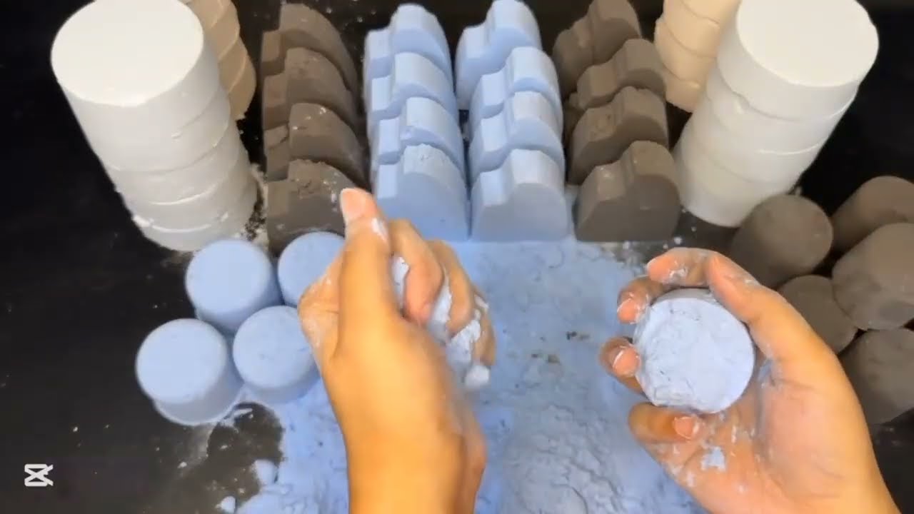 ASMR Baking Soda | Snap and Crush Only Edits