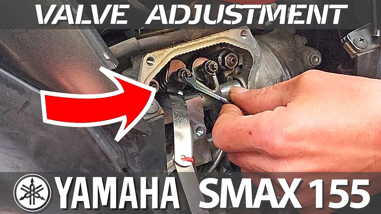 КЛЮЧ: Регулировка клапанов Yamaha SMAX 155 2016 года (на дороге!)