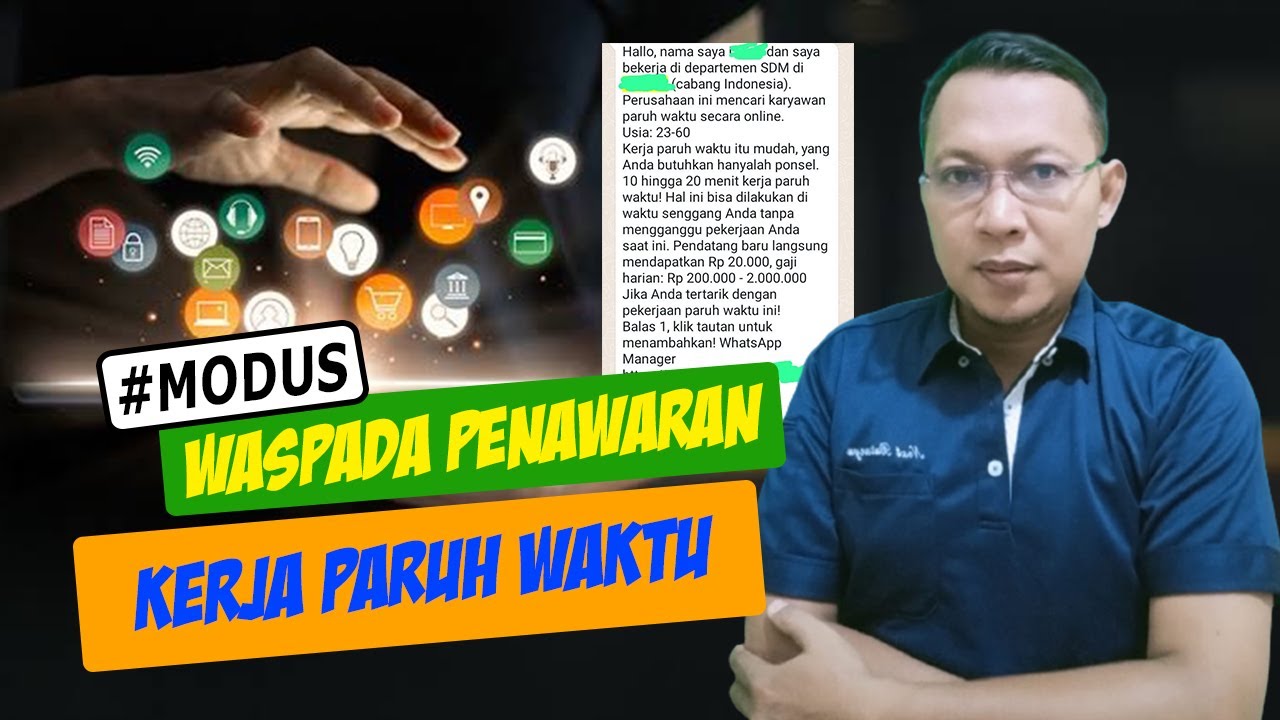 PENIPUAN KERJA PARUH WAKTU SHOPEE TOKOPEDIA DSB. ADA KORBAN TERTIPU 90 JUTA